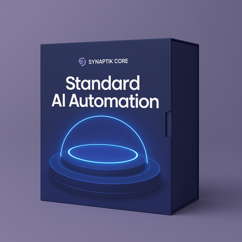 Standard Automation Suite Dashboard